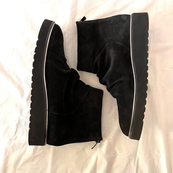 Eric Michael Ankle Boot Size 41 Valley Black Leather Handmade Spain Lightweight - Picture 4 of 13